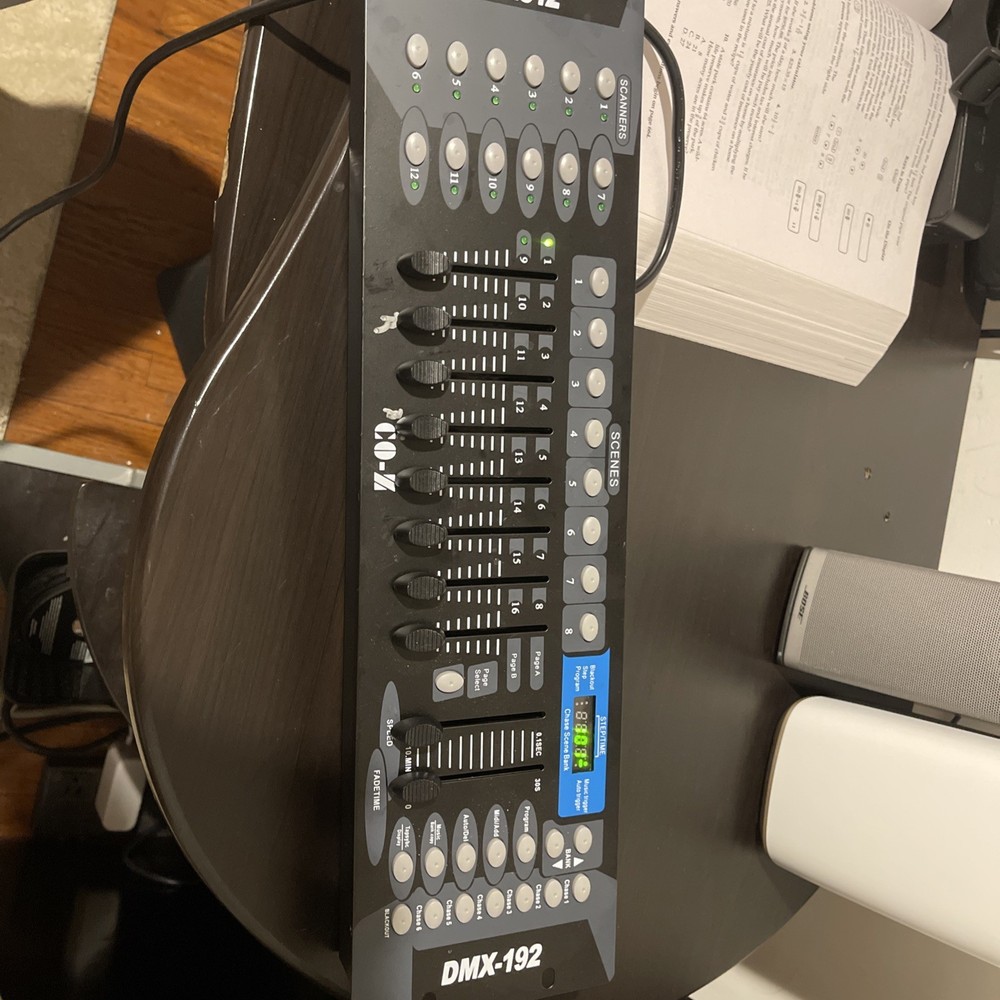 192 dmx 512 stage dj light controller