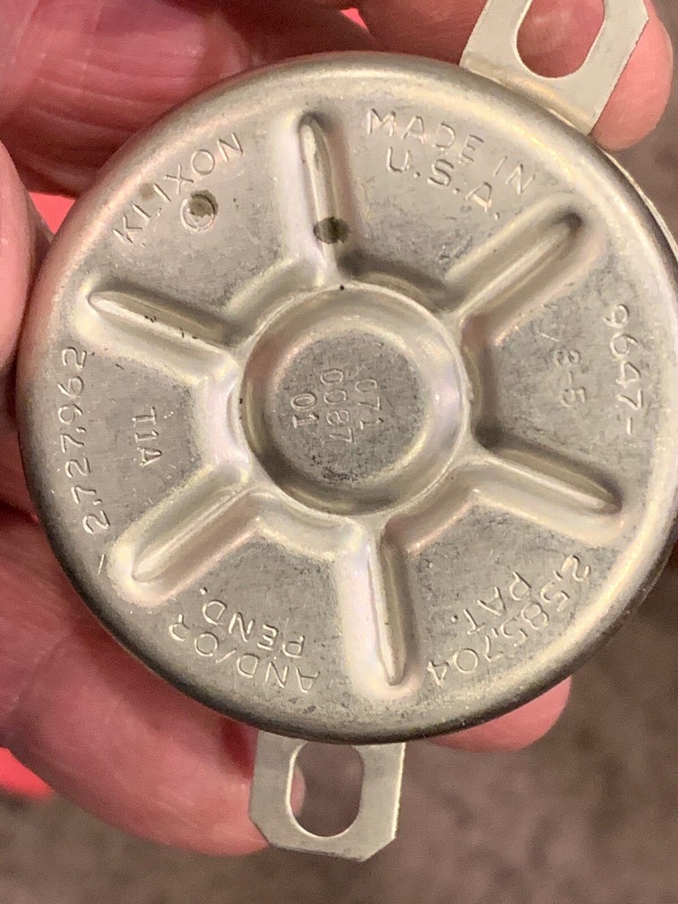 COPELAND 071-001-/01 COMPRESSOR 1PH INTERNAL OVERLOAD PROTECTOR NOS