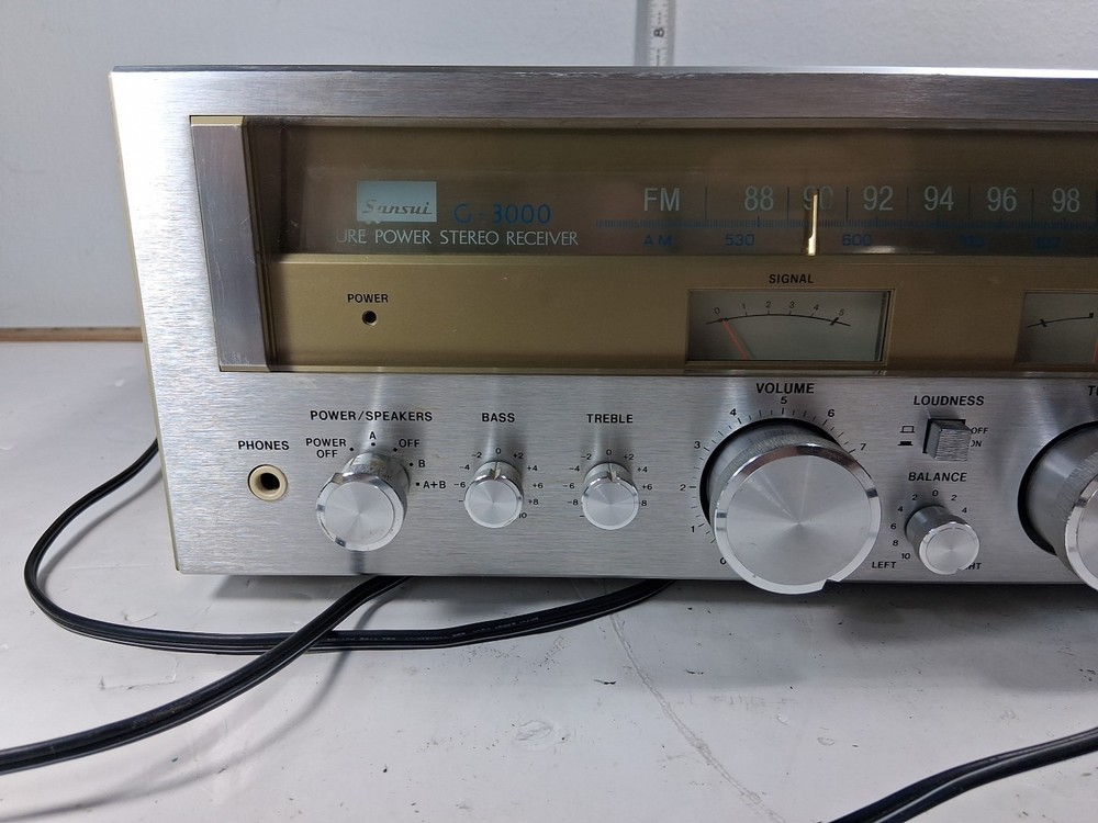 Sansui G-3000 Receiver TD12T