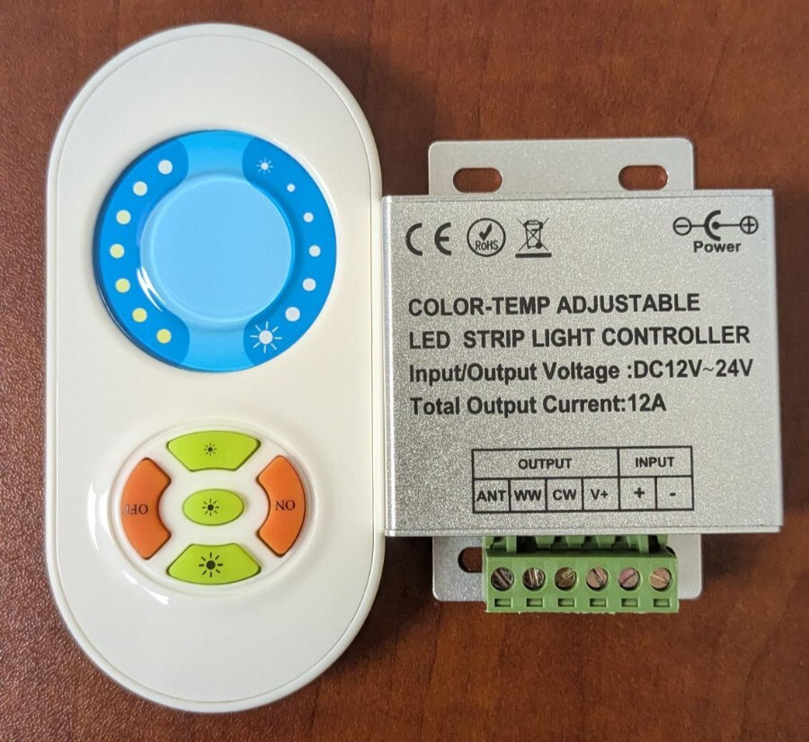 Nova Flex LED Remote & Strip Controller | Adjustable, Wireless, RF | NF-WC-A/S