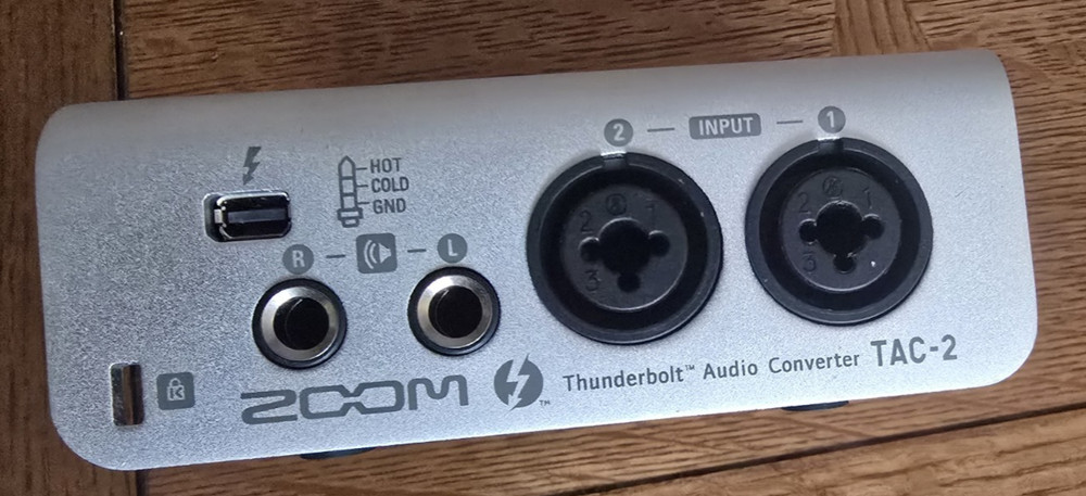 Zoom Tac 2 2-Channel Thunderbolt 2 Audio Converter/Interface