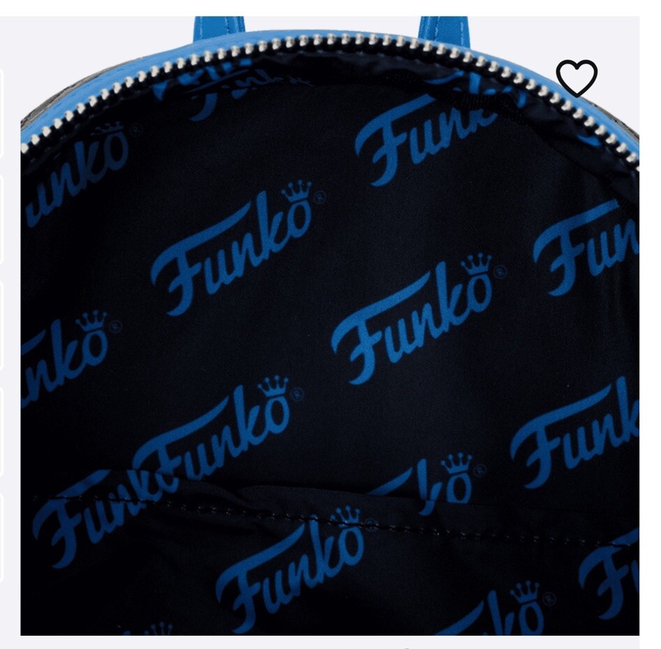 Funko Logo Black Mini Backpack NWT