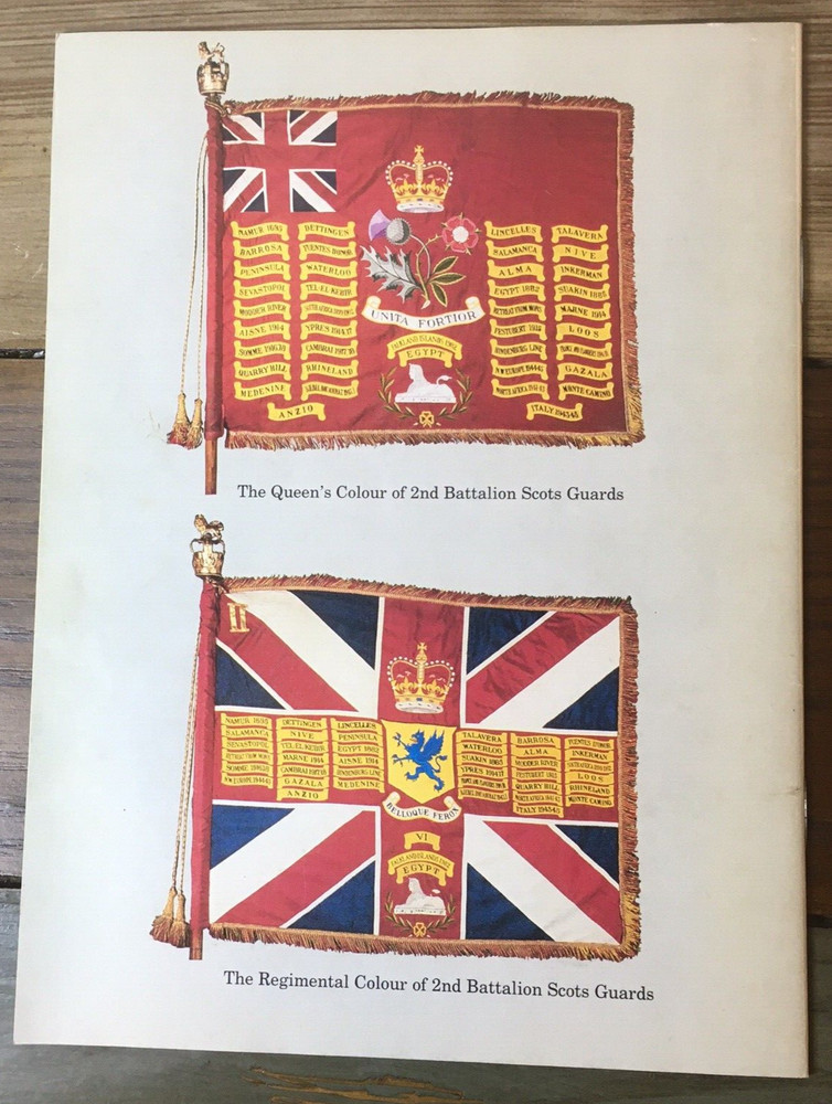 1987 Trooping The Colour Programme Program Queen Elizabeth II Birthday Parade
