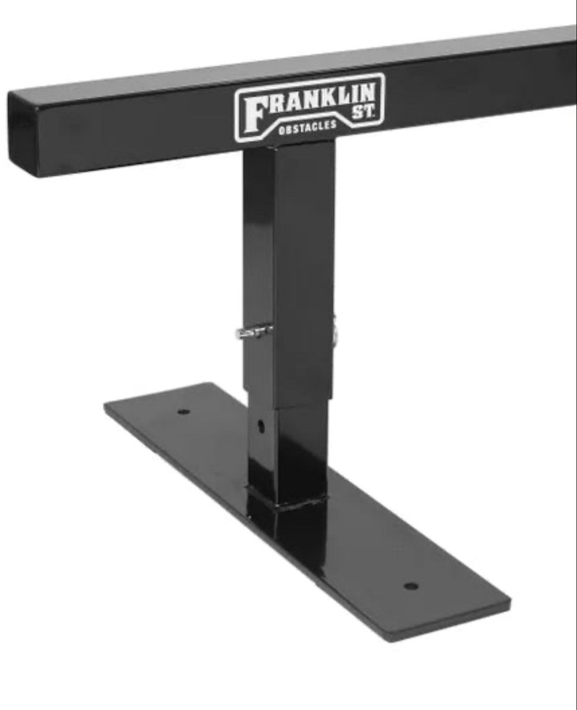 FRANKLIN ST. OBSTACLES PACKABLE FLAT BAR RAIL 9′ BLACK