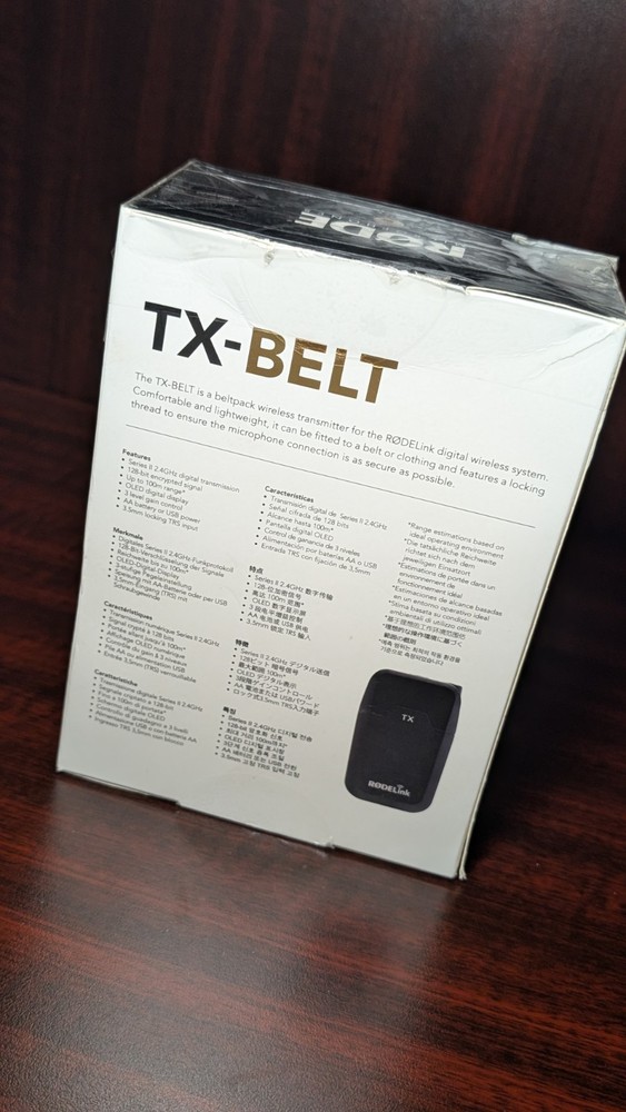 RODELINK TX-BELT Wireless Beltpack Transmitter.