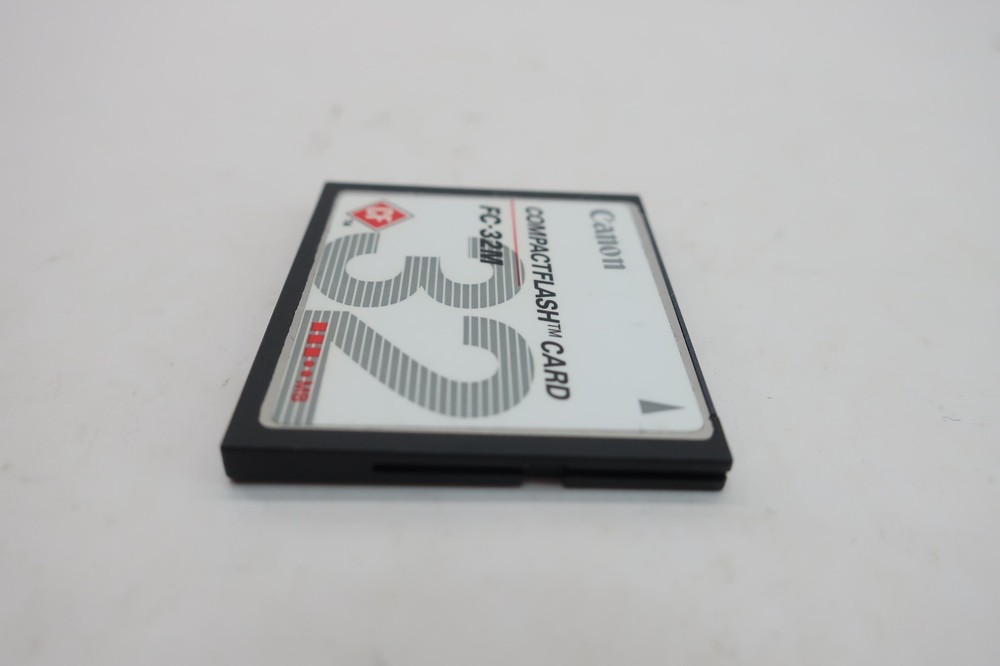 Canon Compactflash Memory Card FM-32M 32MB Camera Memory Card - Tested