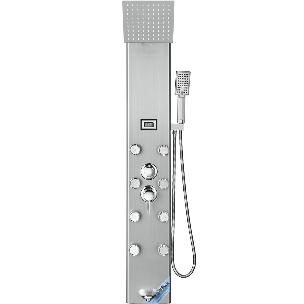 Shower Panel System 5 Shower Modes Digital Display Shower Panel Tower Rain