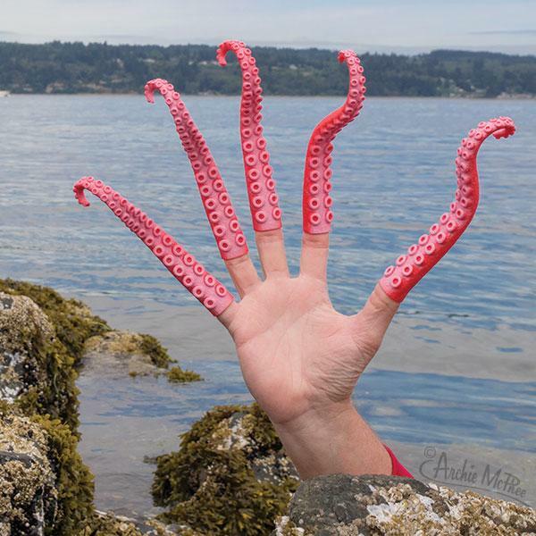 7'' FINGER TENTACLES - 5 Piece Bundle Set