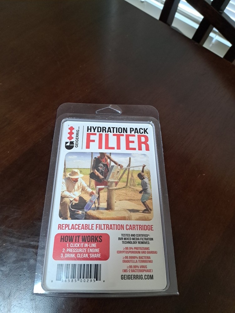 Geigerring Hydration Pack Virus Filter 100 Gal