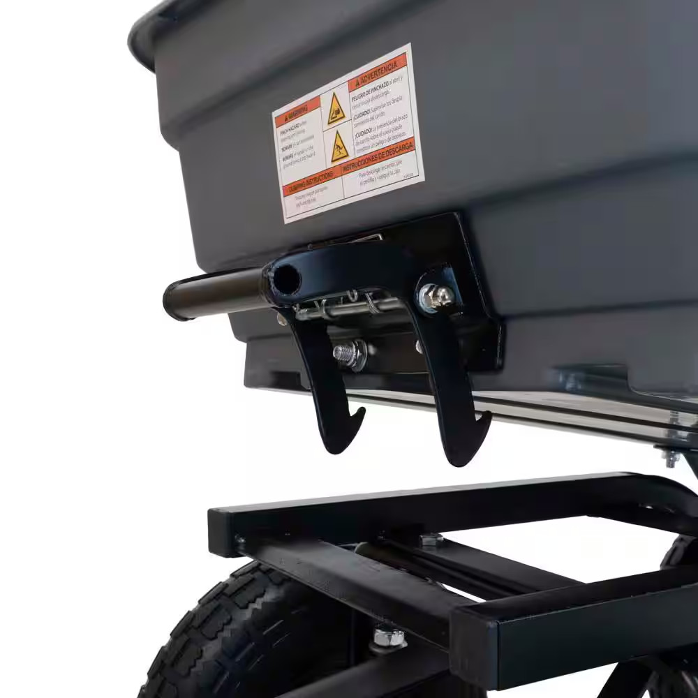 4 Cu. Ft. Easy Dump Plastic Wagon Garden Cart