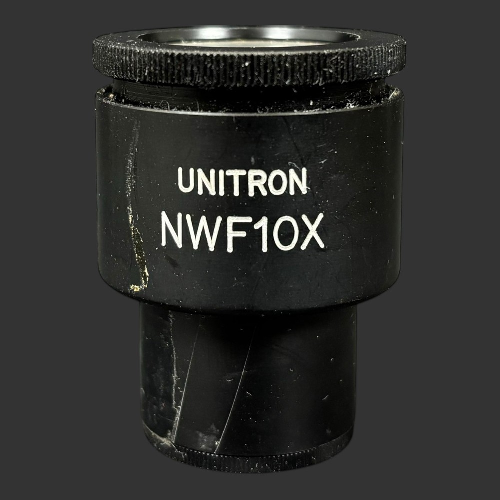 Vintage Unitron NWF 10X Microscope Lens