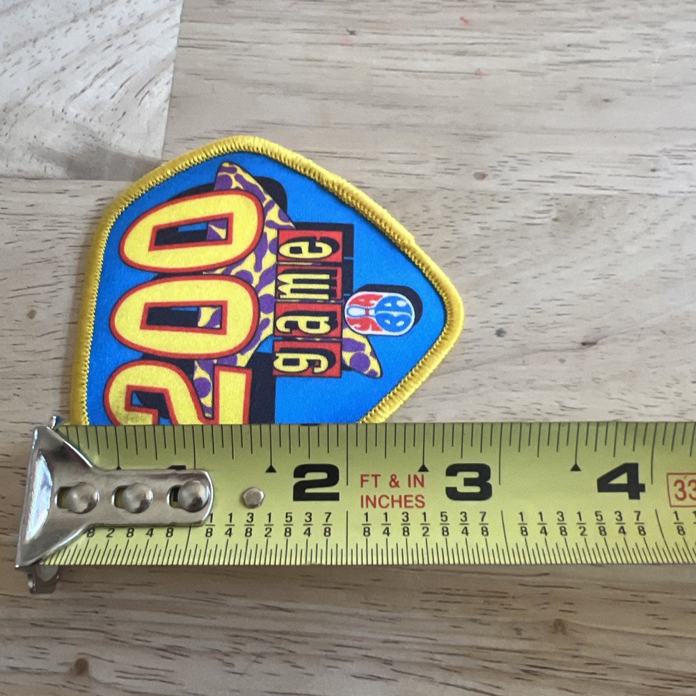 Vintage YABA 200 Game Bowling Patch New