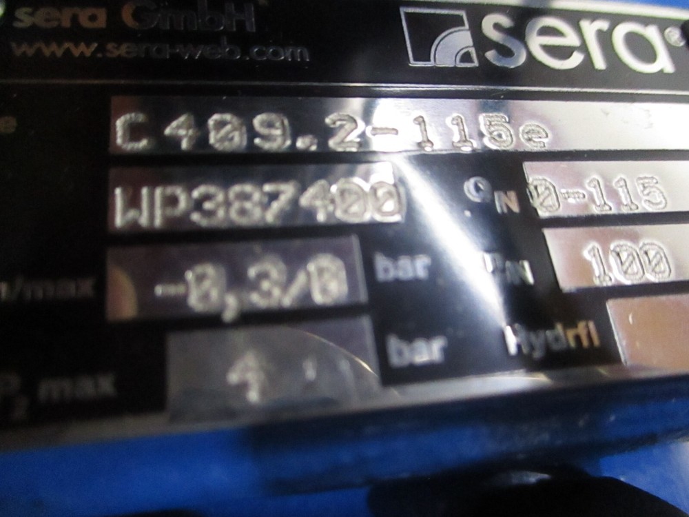 SERA RF409.2-115e Dosing Pump See Pics & Description