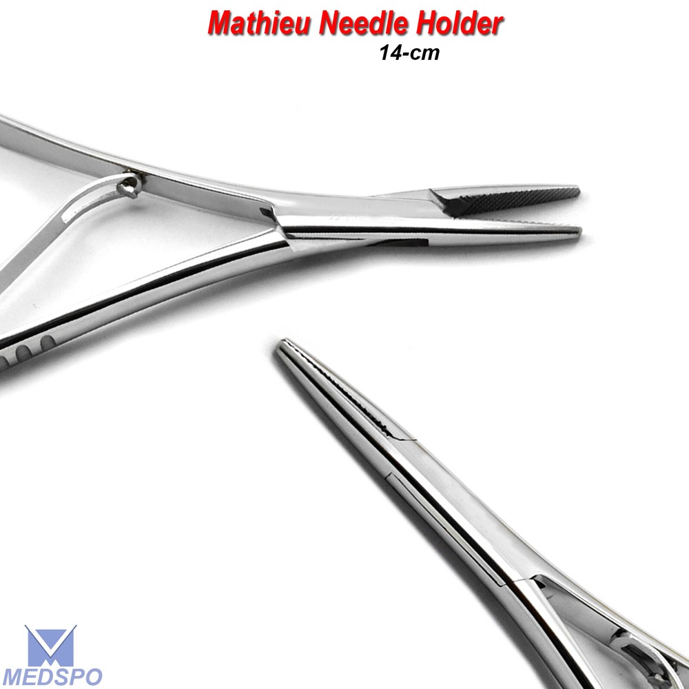 Dental Elastic Mathieu Needle Holder Forceps Band Ligating Surgical Instruments
