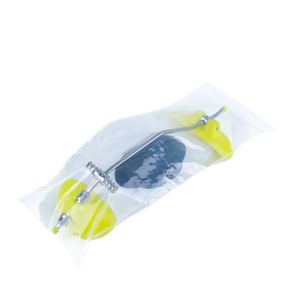 Yellow Dental Forward Pull Facemask, Orthodontic Center Shaft Type