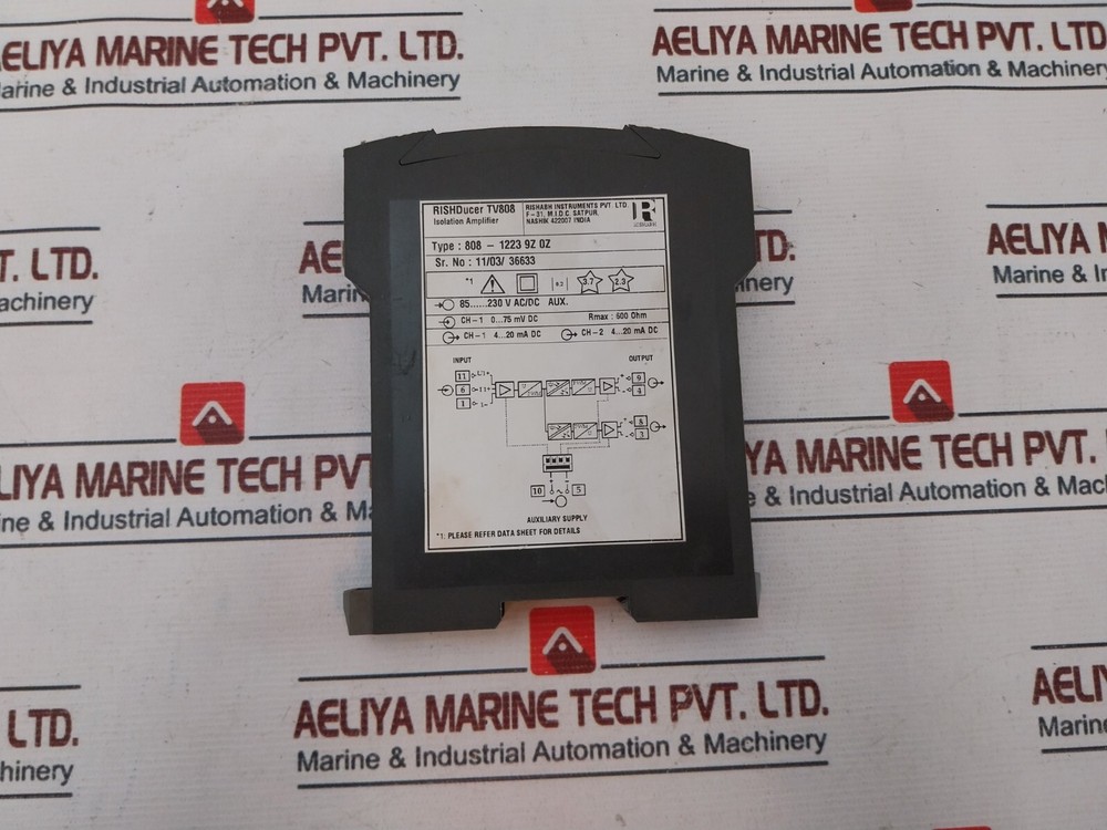 RISHABH RISHDUCER Isolation Amplifier TV 808