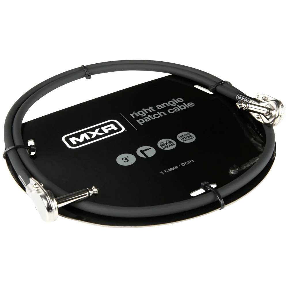 MXR Right-Angle Patch Cables 1' or 3', DCP1 or DCP3