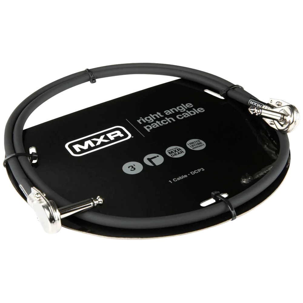 MXR Right-Angle Patch Cables 1' or 3', DCP1 or DCP3