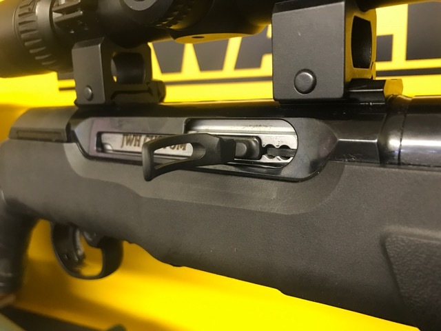 JWH Custom A22/Savage A17 Replacement Extended Parkerized Charging Handle Part