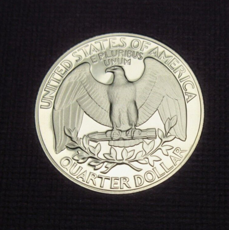 1991 S Proof Washington Quarter
