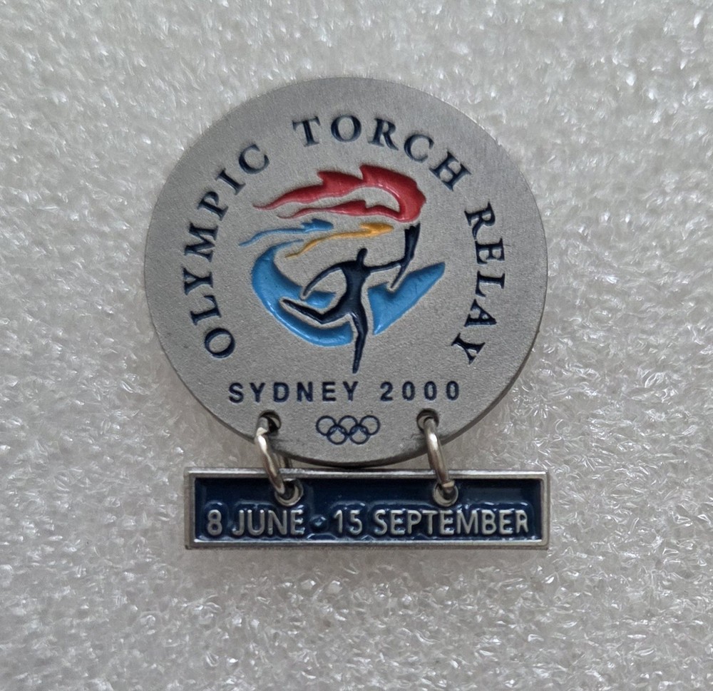 SYDNEY 2000 OLYMPIC  TORCH  RELAY  DANGLE PIN