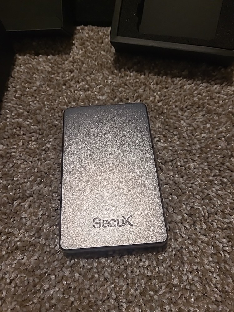 SecuX Neo X - Crypto Wallet w/Intuitive Touchscreen, Bluetooth, Never used