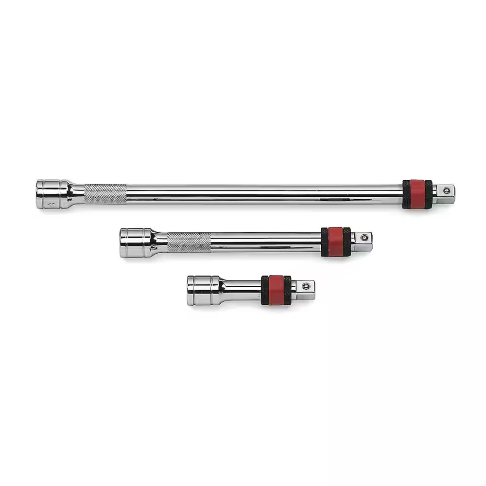 3/8 In. Drive Locking Extension Set (3-Piece)