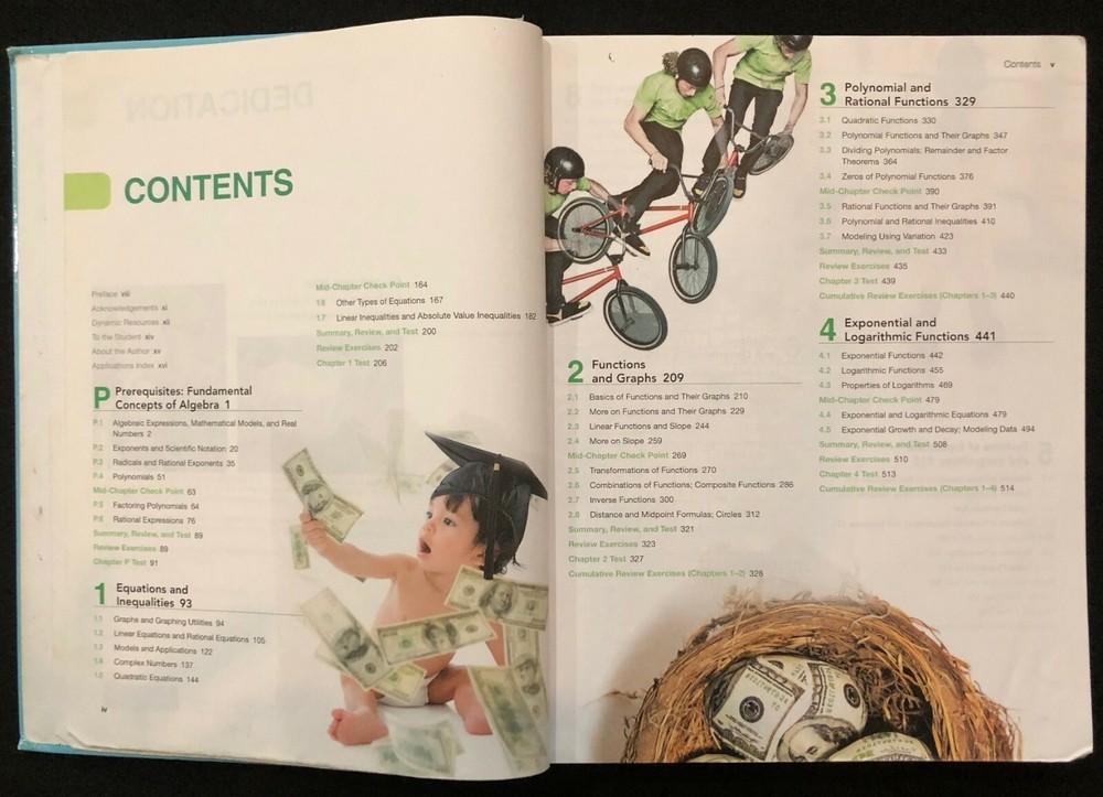 Blitzer College Algebra Textbook, Custom Edition, 6th Edition (2014, Pearson)