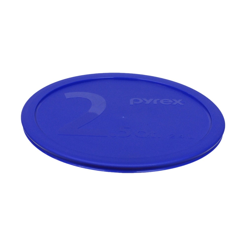 Pyrex 325-PC Blue and 322-PC Blue Plastic Replacement Lid Covers