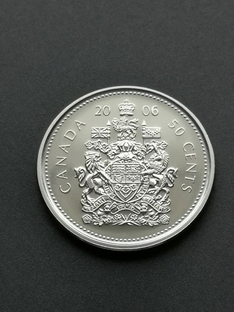 *** CANADA  50  CENTS  2006 P  ***  SPECIMEN  ***
