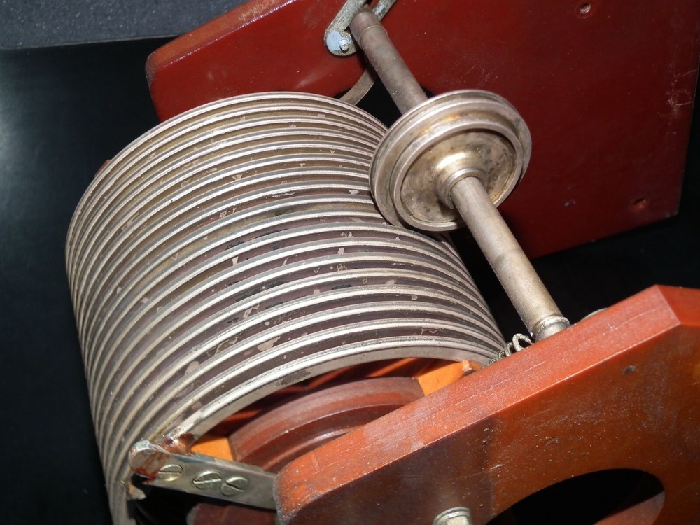 VARIABLE ROLLER INDUCTOR COIL - HF POWER AMPLIFIER - ANTENNA TUNER QRO