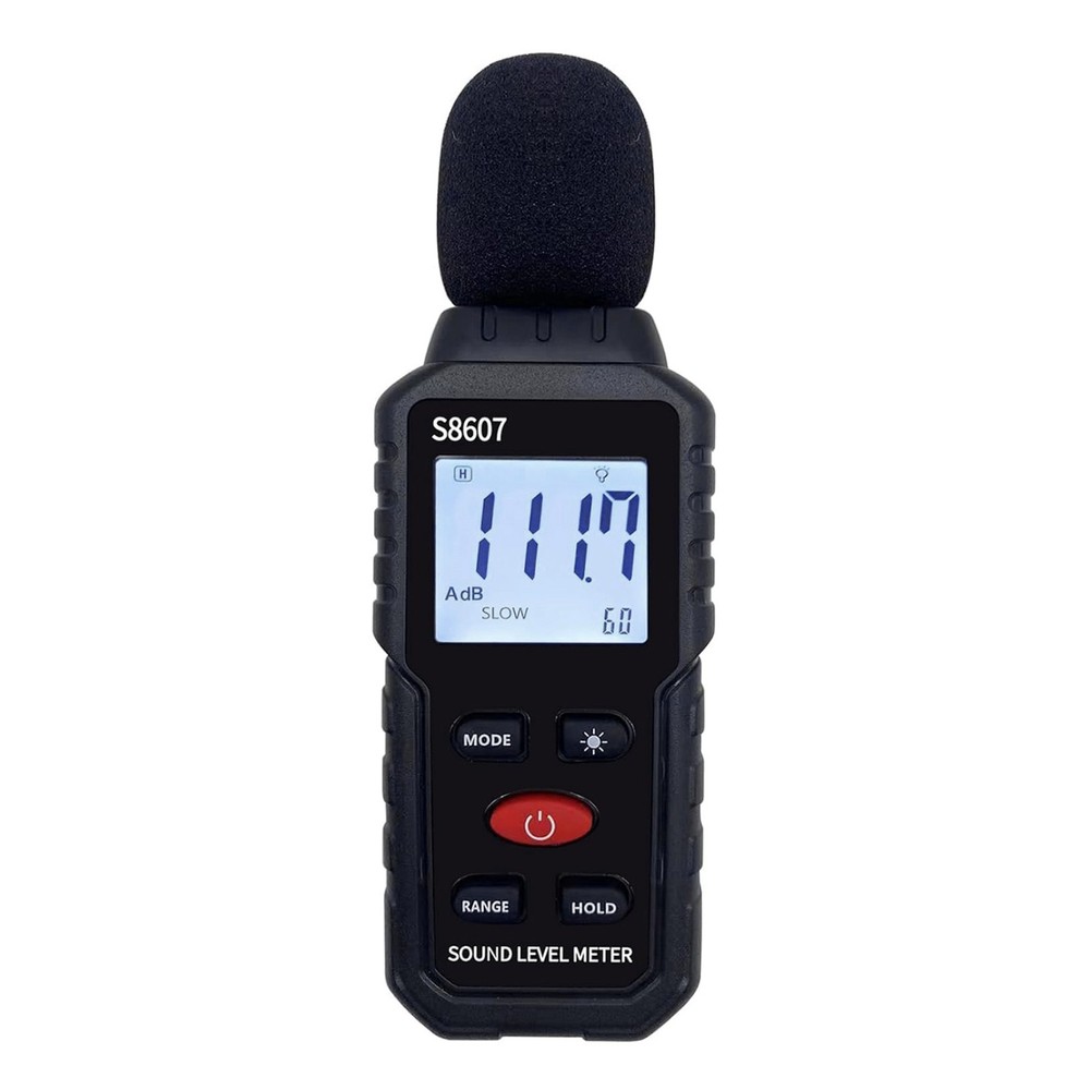 Digital Sound Meter with Data Hold Function 30-130dB Measuring Range A-Weight