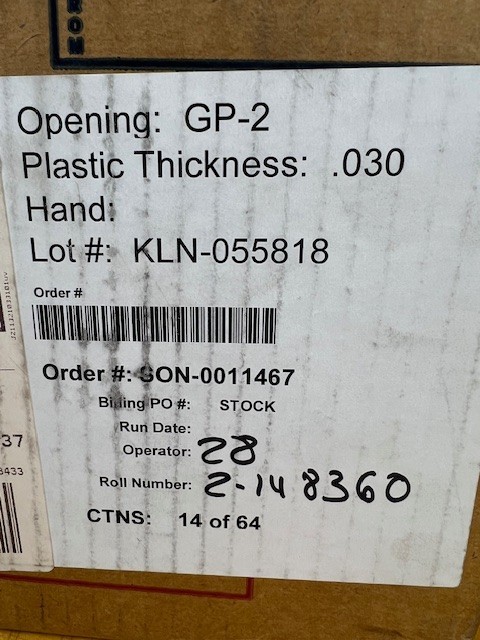 Kwik Lok Bag Closures - RJ - White - Case