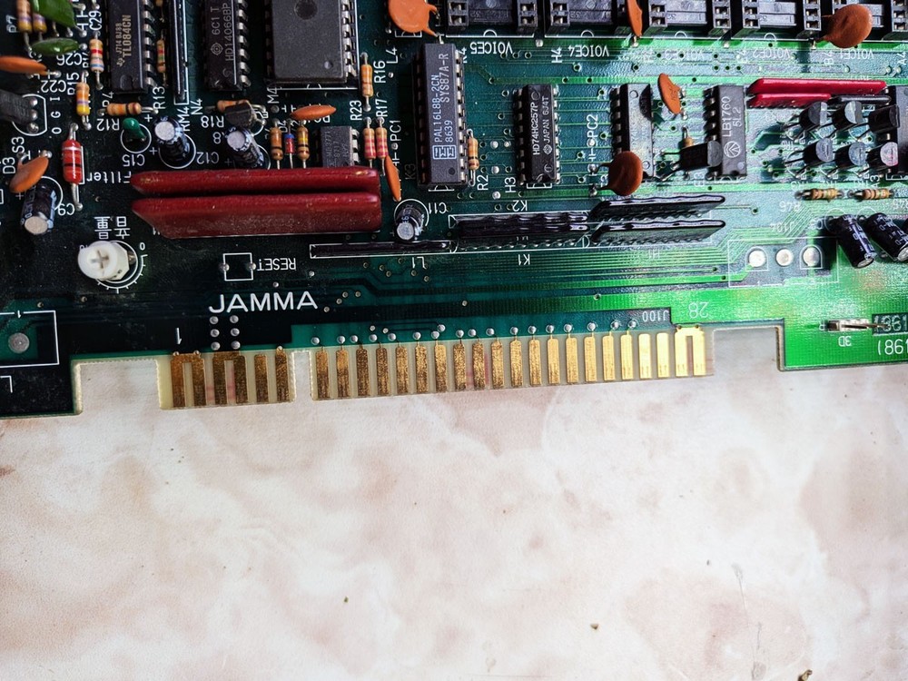 PAC-MANIA PCB PC Boad Namco 1987 SYSTEM-1 JAMMA Mint Condition No Hacks/Repairs