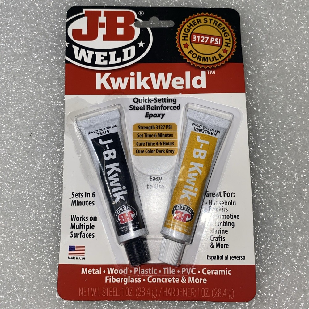 JB Weld Kwik Bond Repair 2 Tubes #8276