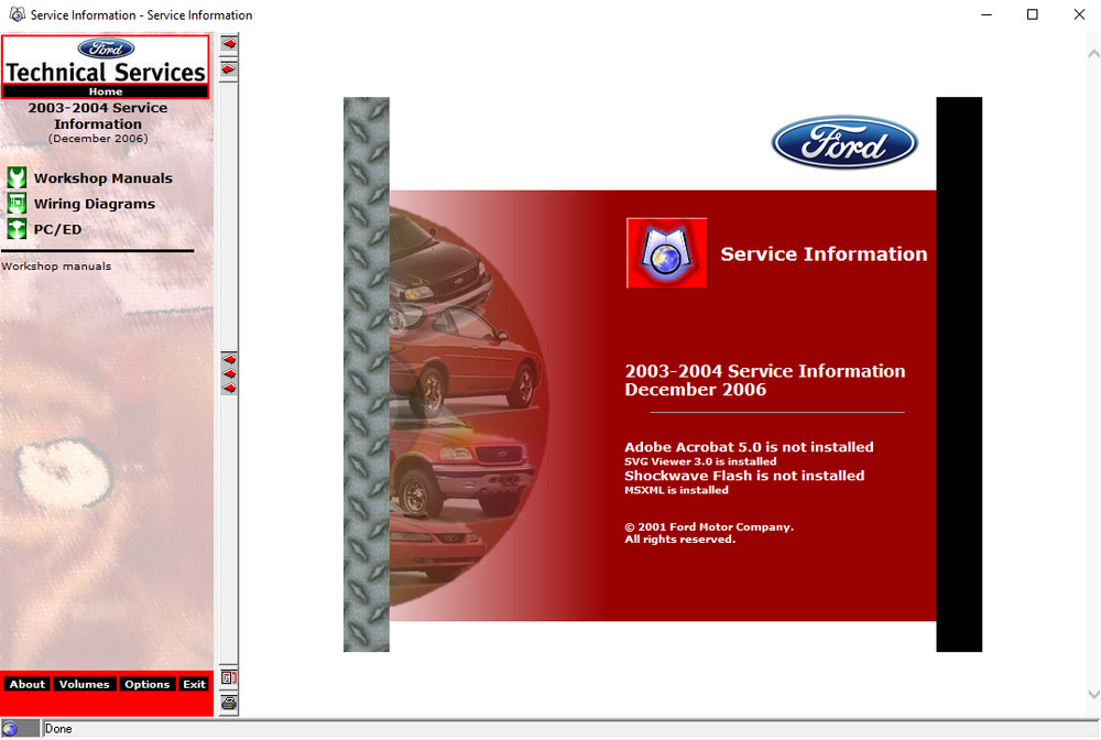2003 2004 Ford Thunderbird Service Repair Manual CD