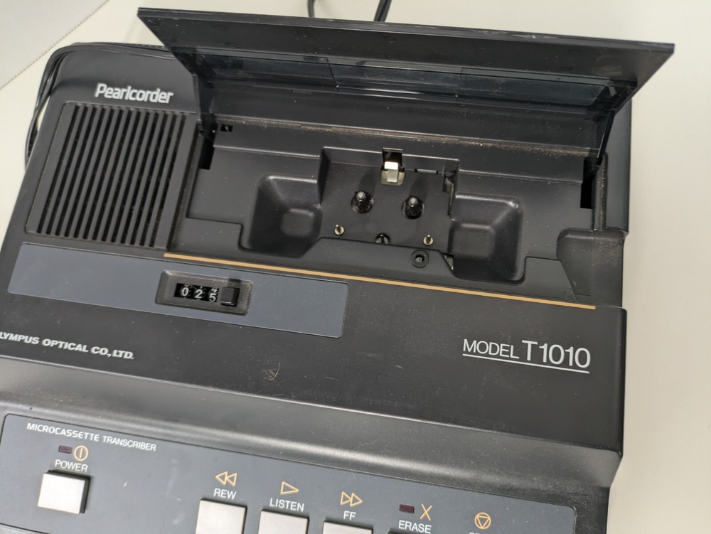 Pearlcorder Model T1010 Microcassette Transcriber