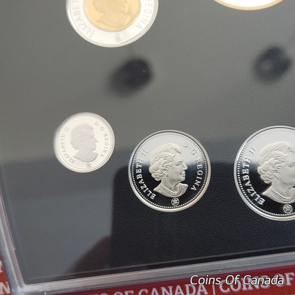 2010 Canada 8 Coin Proof Set - With Special Edition Silver Dollar #coinsofcanada