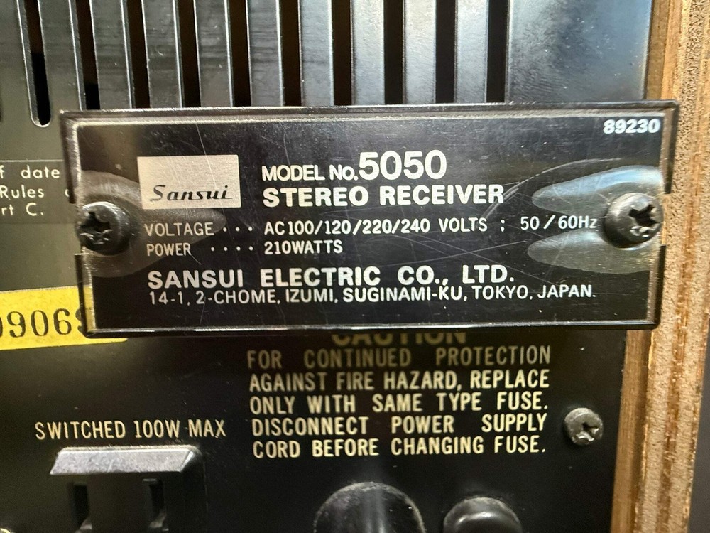 Sansui 5050 [1976 – 1977]