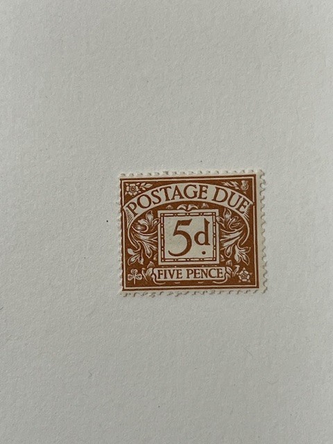 Great Britain 1930 Postage Due #J15 Mint H 2Y079
