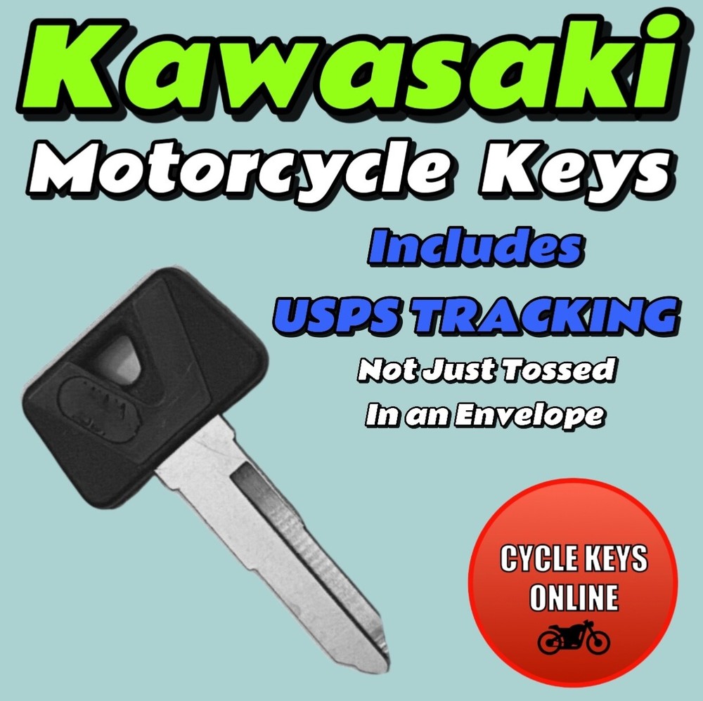 Kawasaki Teryx Mule Ridge Keys Cut to Code replacement key codes 3201-3250