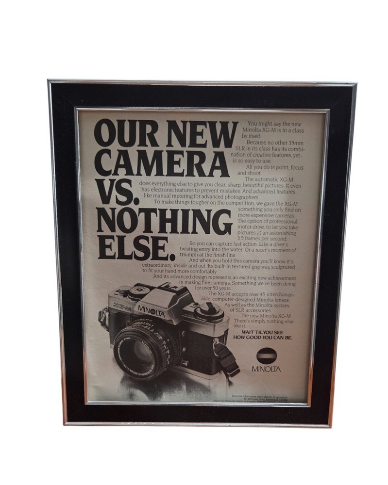 8x10 Framed Vintage Original