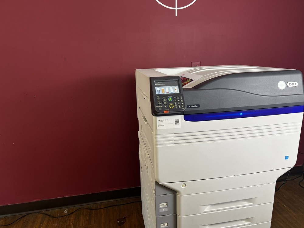 Oki C941e White Toner Printer