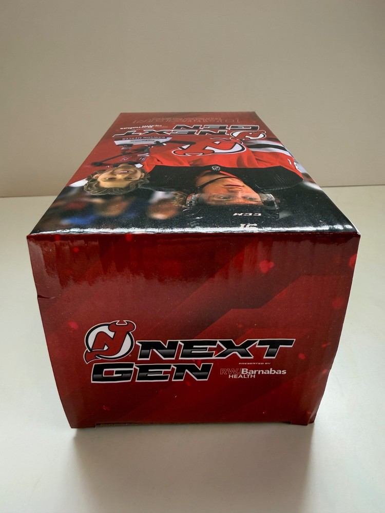 NJ DEVILS DAWSON MERCER BOBBLEHEAD SGA NEW