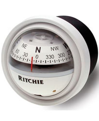Ritchie V-57.2 Explorer Compass Dash Mount White
