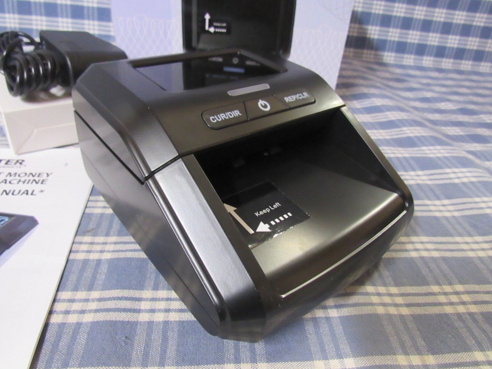 Counterfeit Bill Detector Machine with LCD Display (New Open Box) FREE SHIPPING.