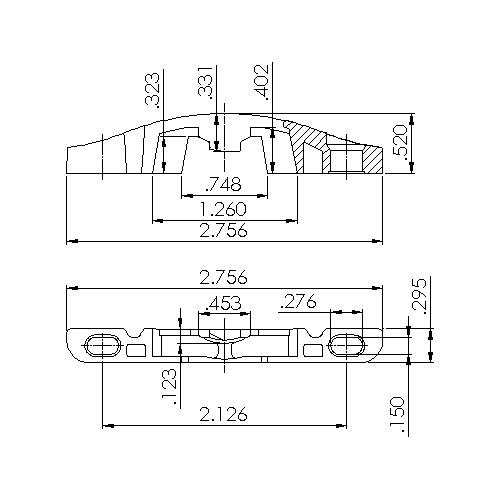 Window Sash Keeper 9359WHITE