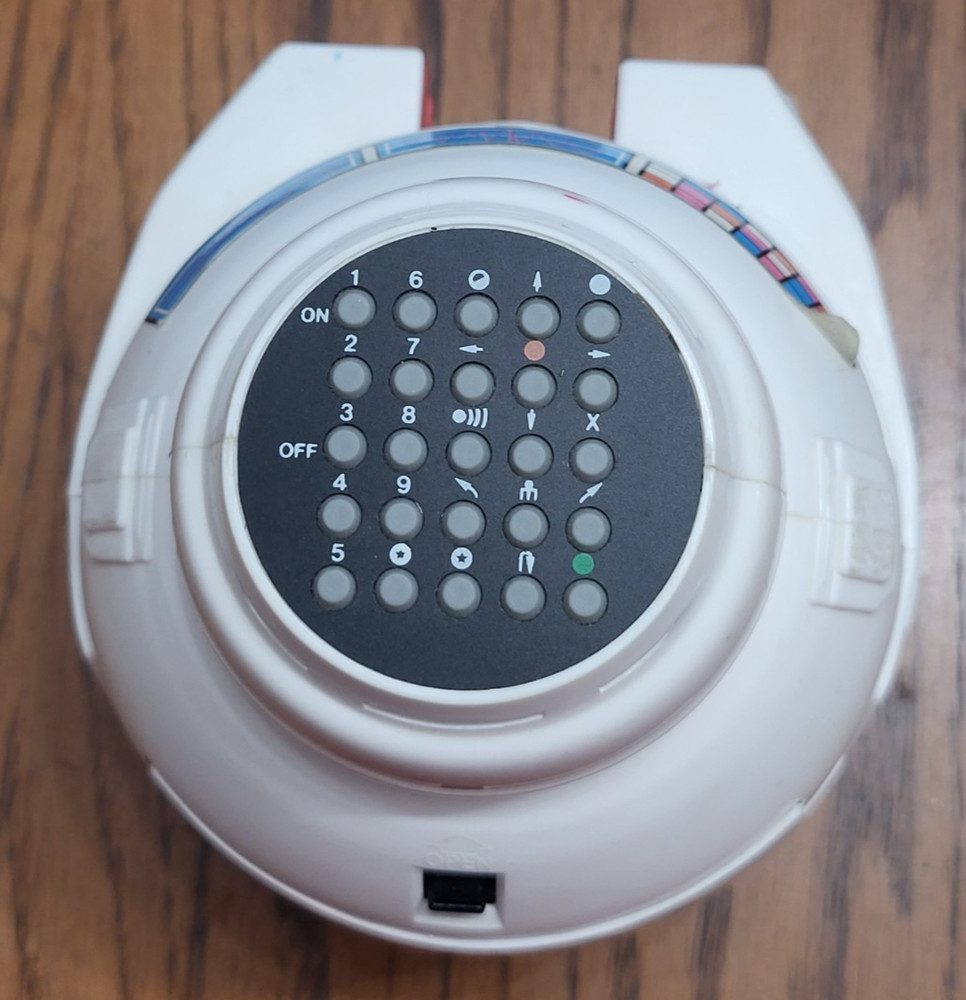 Vntg Working 1980's Axlon COMPUROBOT Programmable Electronic Moving Robot Britis