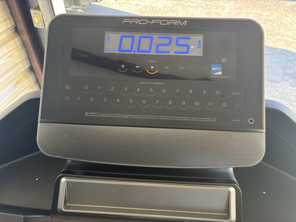 Treadmill Proform Trainer 8.7