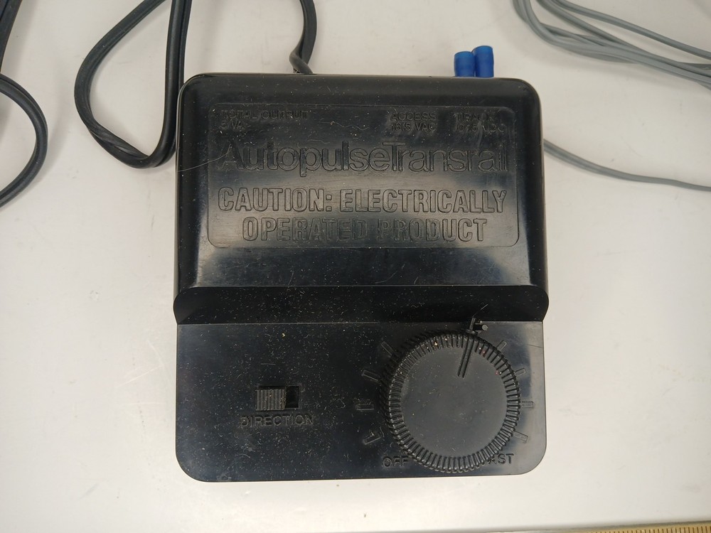 Autopulse Transrail Transistorized Model Train Power Pack Troller Untested